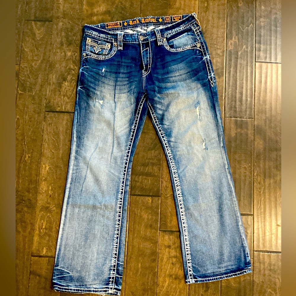 COPY - Mens jeans Rock Revival Lamont